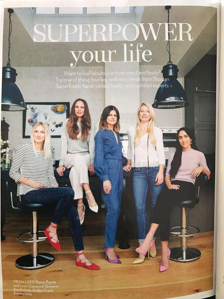 6 Ways To Super Power Your Life  Emma Mills London Meditation For Red Magazine and Bioglan Superfoods